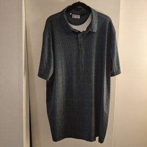 Yatta Golf Men's Green And Blue Polo Shirt